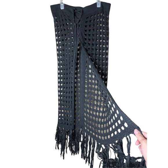 Women’s Crochet Swim Cover Up - Picture 5 of 10